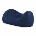 Polyester Sitzsack Blau 180 cm x 90 cm
