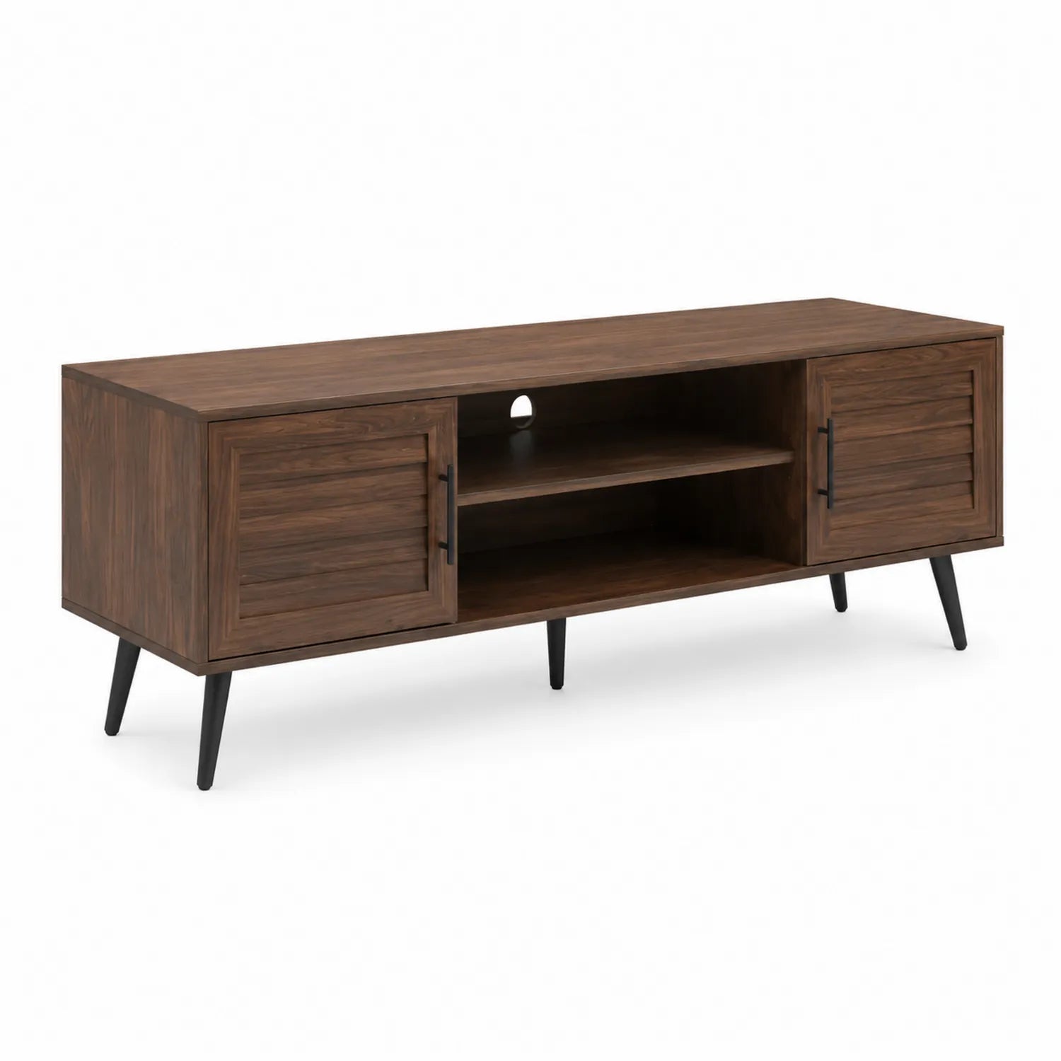 TV-Schrank MDF 150x40x55 cm Braun