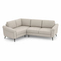 Ecksofa L-Form 250x180 cm Stoff Beige