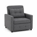 Sessel 90x85x90 cm Textil Grau