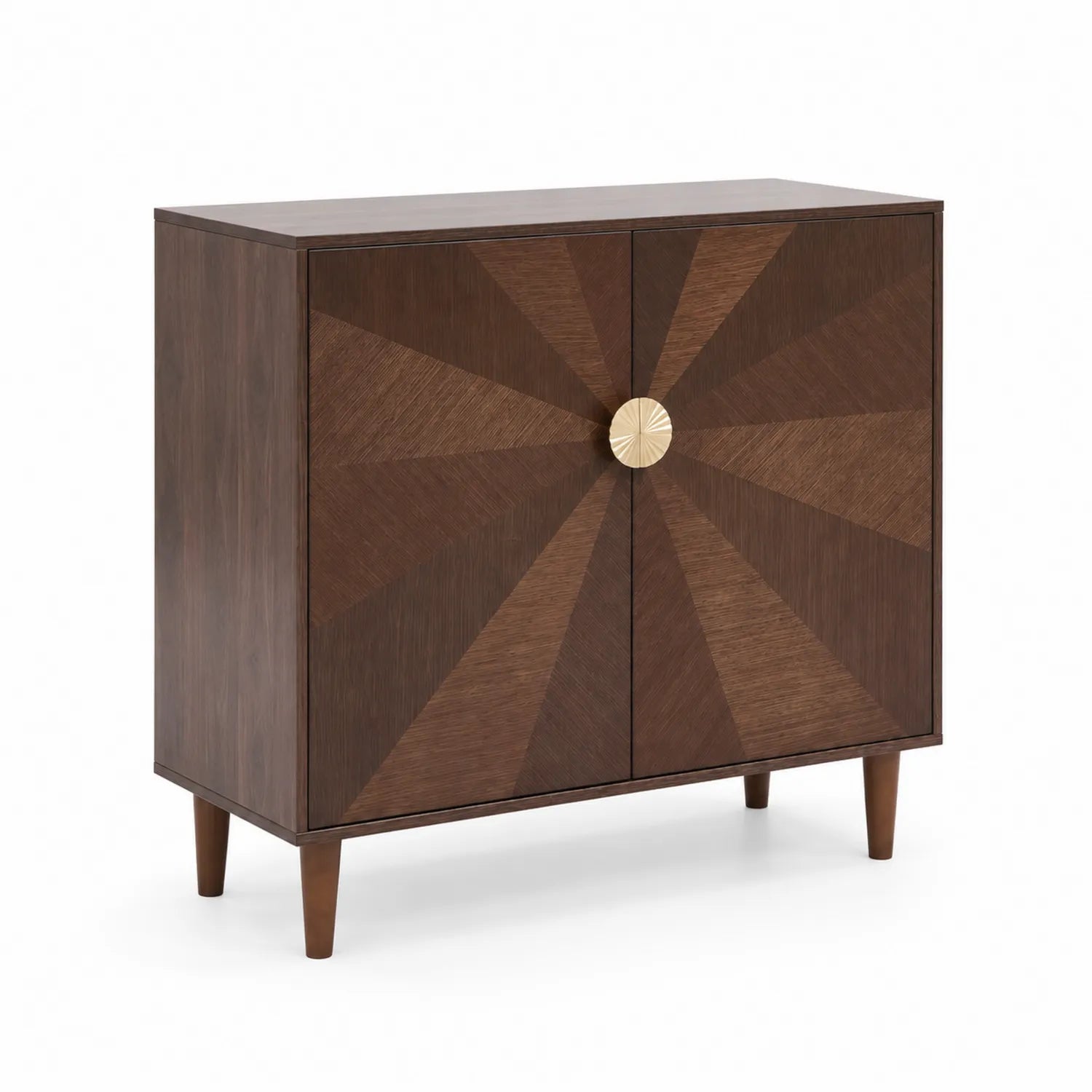 Sideboard Holz Rechteckig 90x40x100 cm Braun