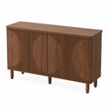 Sideboard aus Walnussholz mit 2 Türen