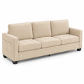 3-Sitzer Sofa Mikrofaser Beige